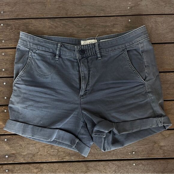 Anthropologie Chino Relaxed Gray Shorts | Size 27 - Picture 2 of 7